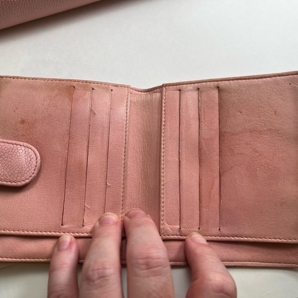 Chanel 3pack - Pink Caviar Tote, Pink Caviar Wallet, and scarf - Picture 6 of 11